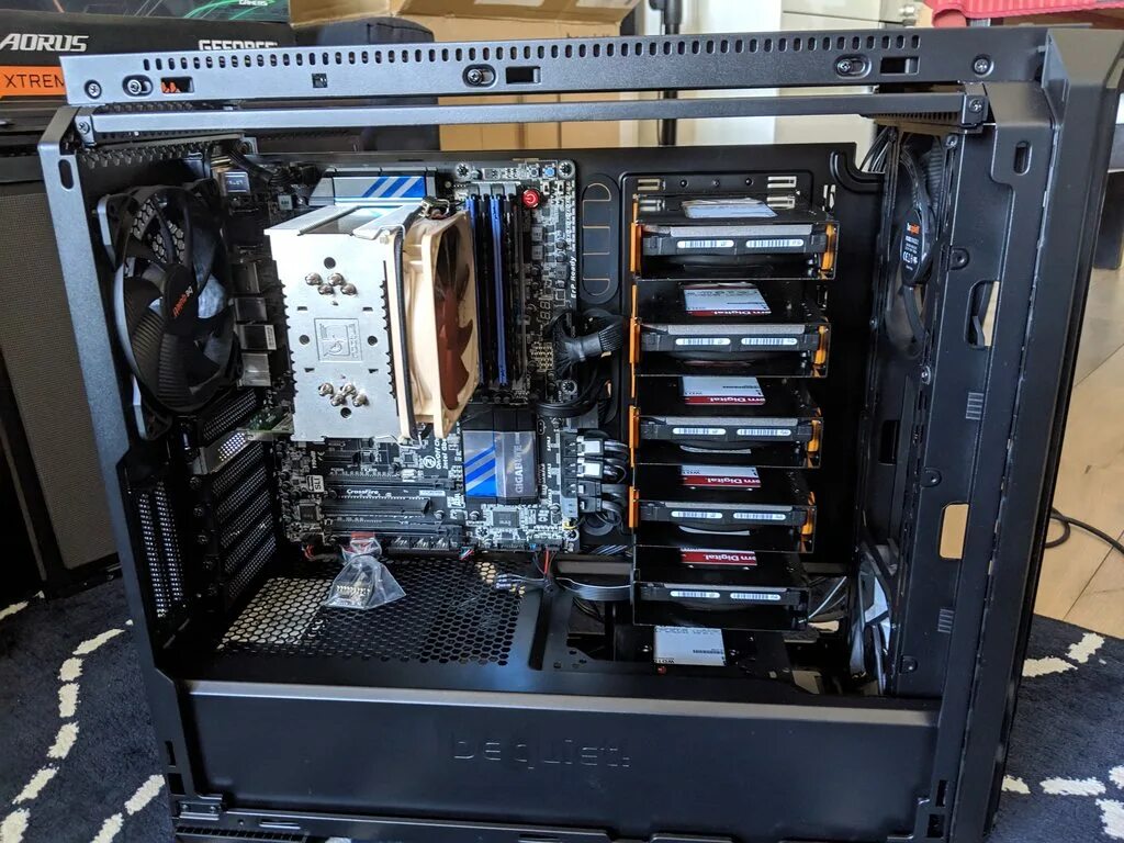 Silent 601. Be quiet! silent base 601. корпус для nas компьютера. корпус для жесткого диска. кейс для материнской платы.