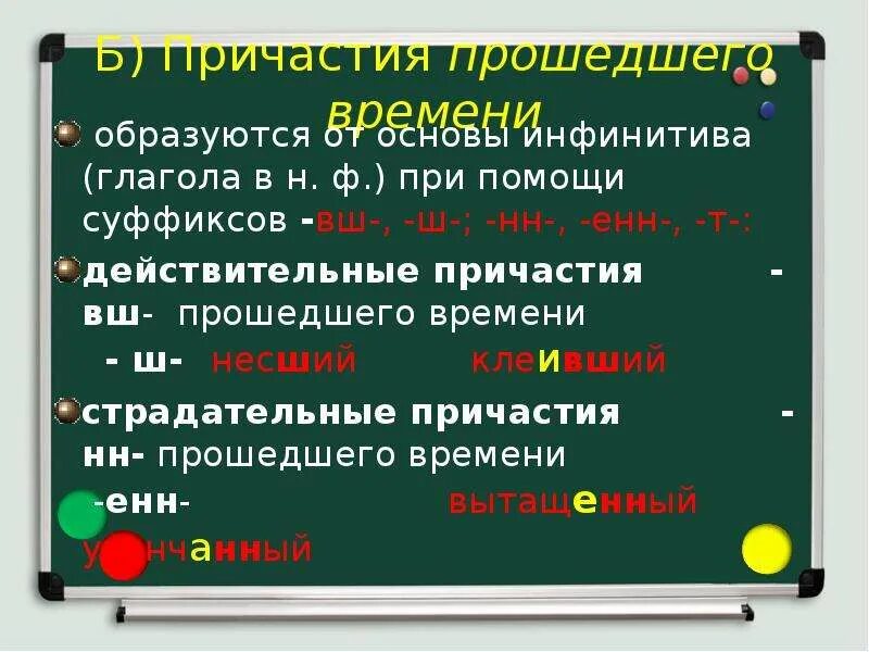 Суффиксы глаголов прошедшего времени 5 класс