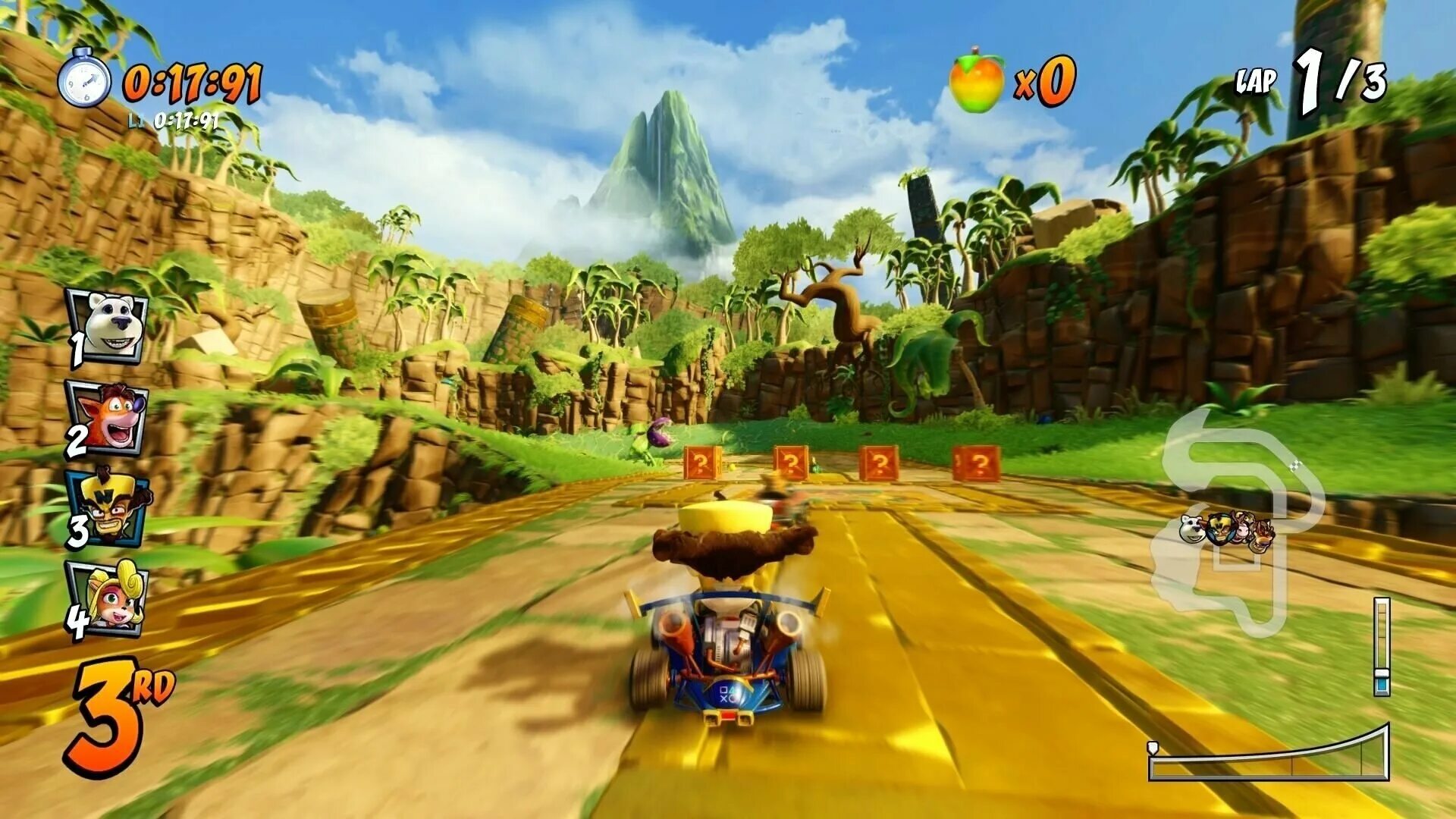 Игра crash race