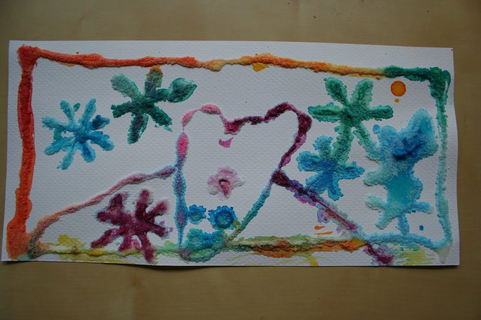 рисование по соли. рисование цветным клейстером. рисовать солью и клеем. рисование солью. рисование солью в детском саду.