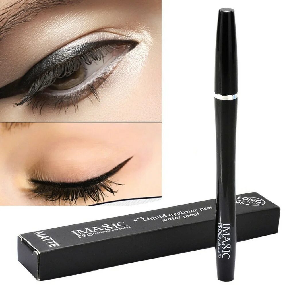 Серая подводка для глаз. Подводка Liquid Eyeliner Waterproof. Eyeliner Pencil водостойкий. Карандаш diobsilow Pro Eye Liner Waterproof. Подводка глаз черным карандашом.