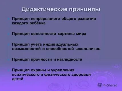 Принцип непрерывного образования населения