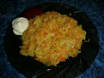 Простая солянка с капустой