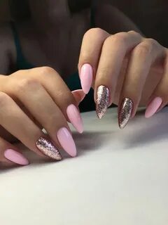 Дизайн ногтей миндаль новинки модные фото