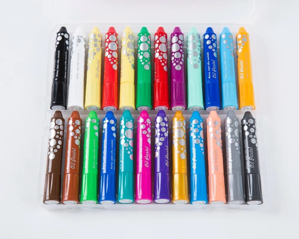 Восковые фломастеры. Восковой маркер разноцветный. Набор фломастеров с восковыми карандашами. Коробка для восковых карандашей.