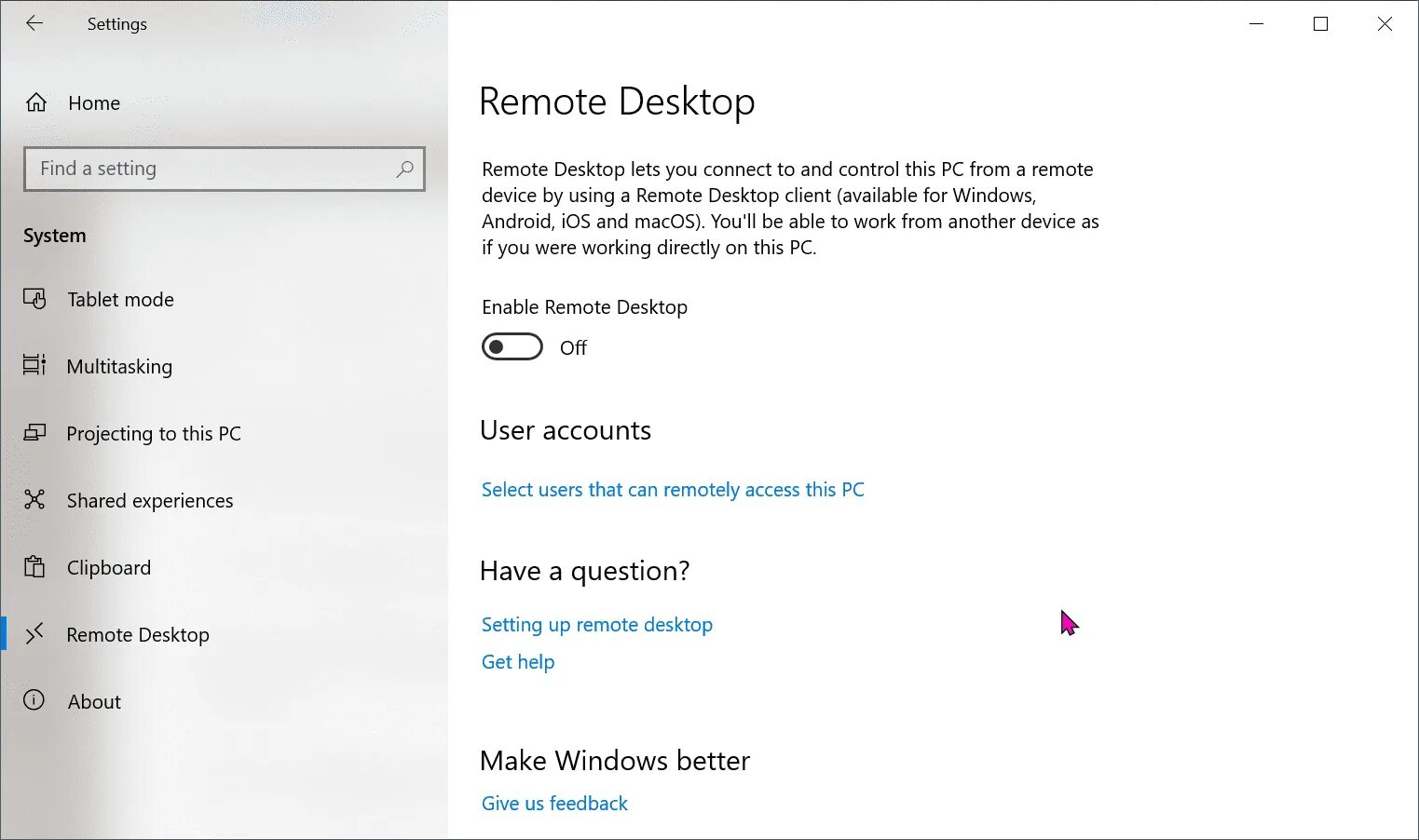 Enable Remote desktop Windows 10. Remote desktop Windows 10. Remote settings. Windows 10 Set up archiving on Remote PC. Enable remote