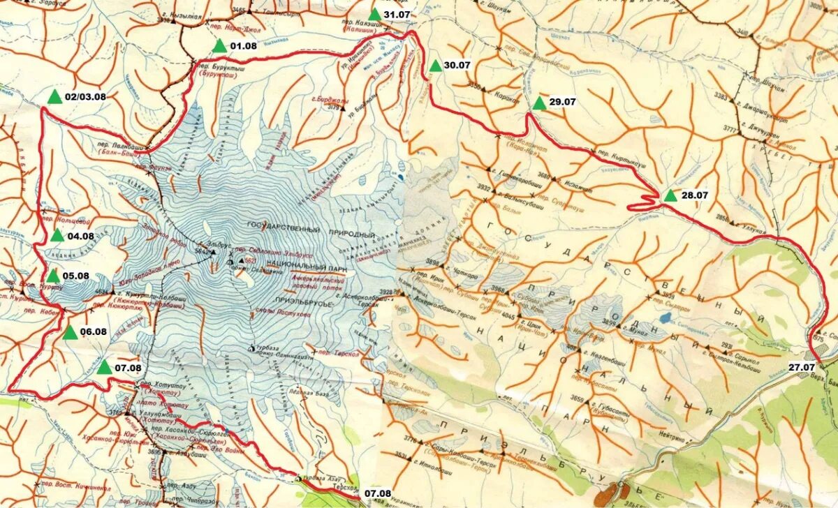Джилы су на карте. Национальный парк Приэльбрусье карта. Маршрут Терскол Джилы Су. Карта Джилы Су и Эльбруса. Национальный парк Приэльбрусье карта маршрутов.