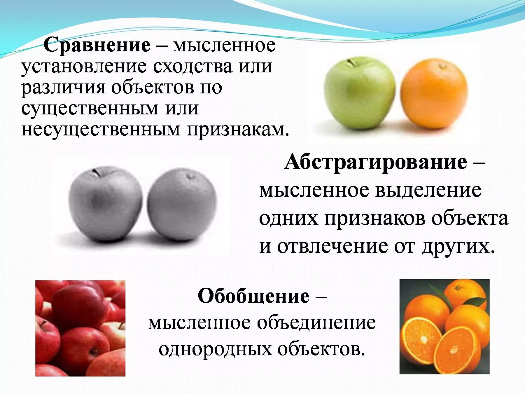 Определите сходства и различия. Сравнение мысленное установление. Обобщение и абстрагирование. Сходства и различия предметов. Сходства и различия объектов.