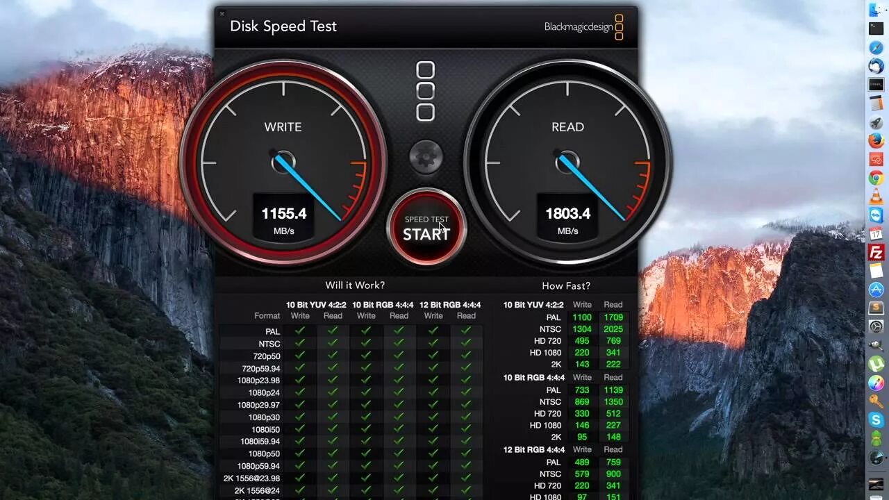 1 test start. Professional SSD Speed Mac Test. Скорость диска. MACBOOK 2015 SSD Speed CRYSTALDISK. Blackmagic Disk Speed Test.