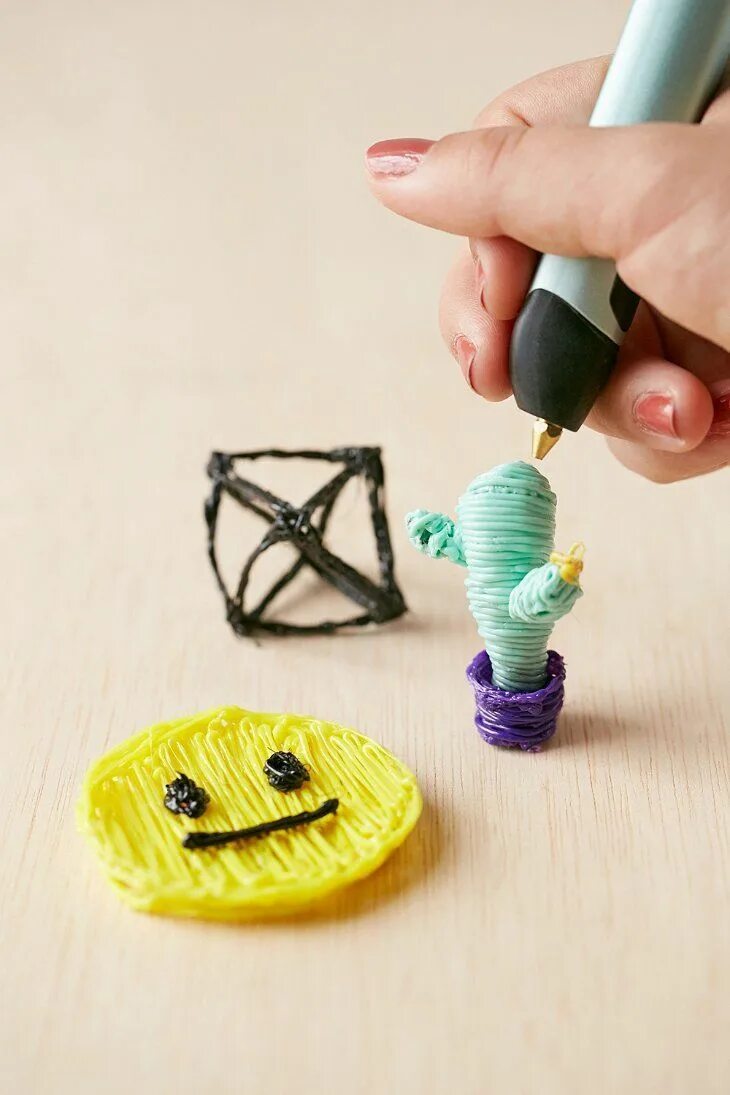 3d-ручка 3doodler. Фигурки 3д ручкой. Поделки из 3д ручки. Рисование 3d ручкой. Что можно делать ручкой