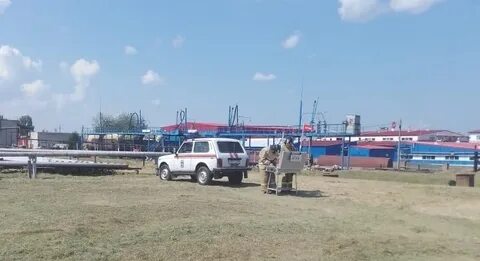 Атака на нефтебазу в рязани