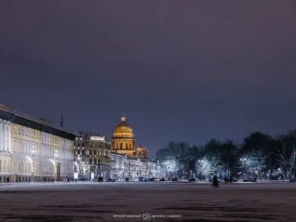 Центр питера зимой