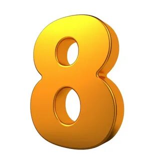 Цифра 8 осень