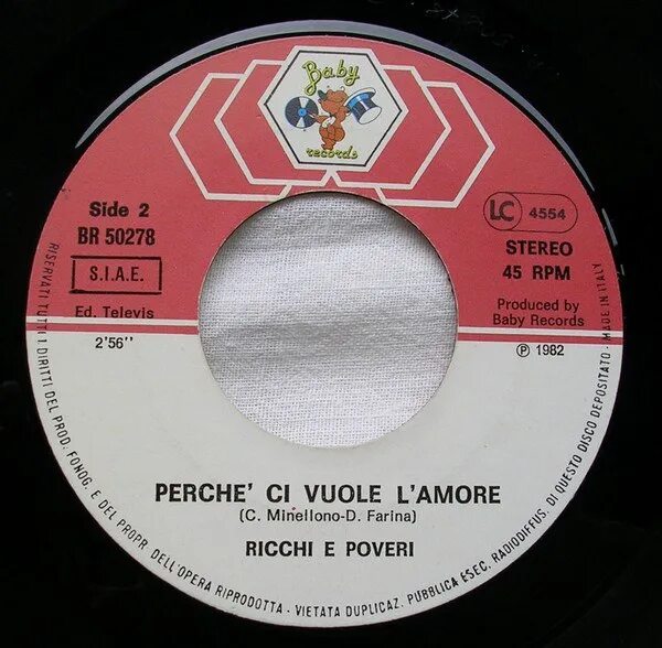 Piccolo amore. Ricchi e Poveri - piccolo Amore обложка. Пикколо Аморе Рики. Amore 1982. Su di noi Pupo Автор.