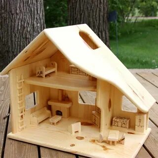 Домики для кукол из дерева