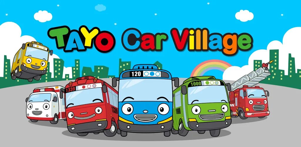 Игры my village car. Car Village Tayo.