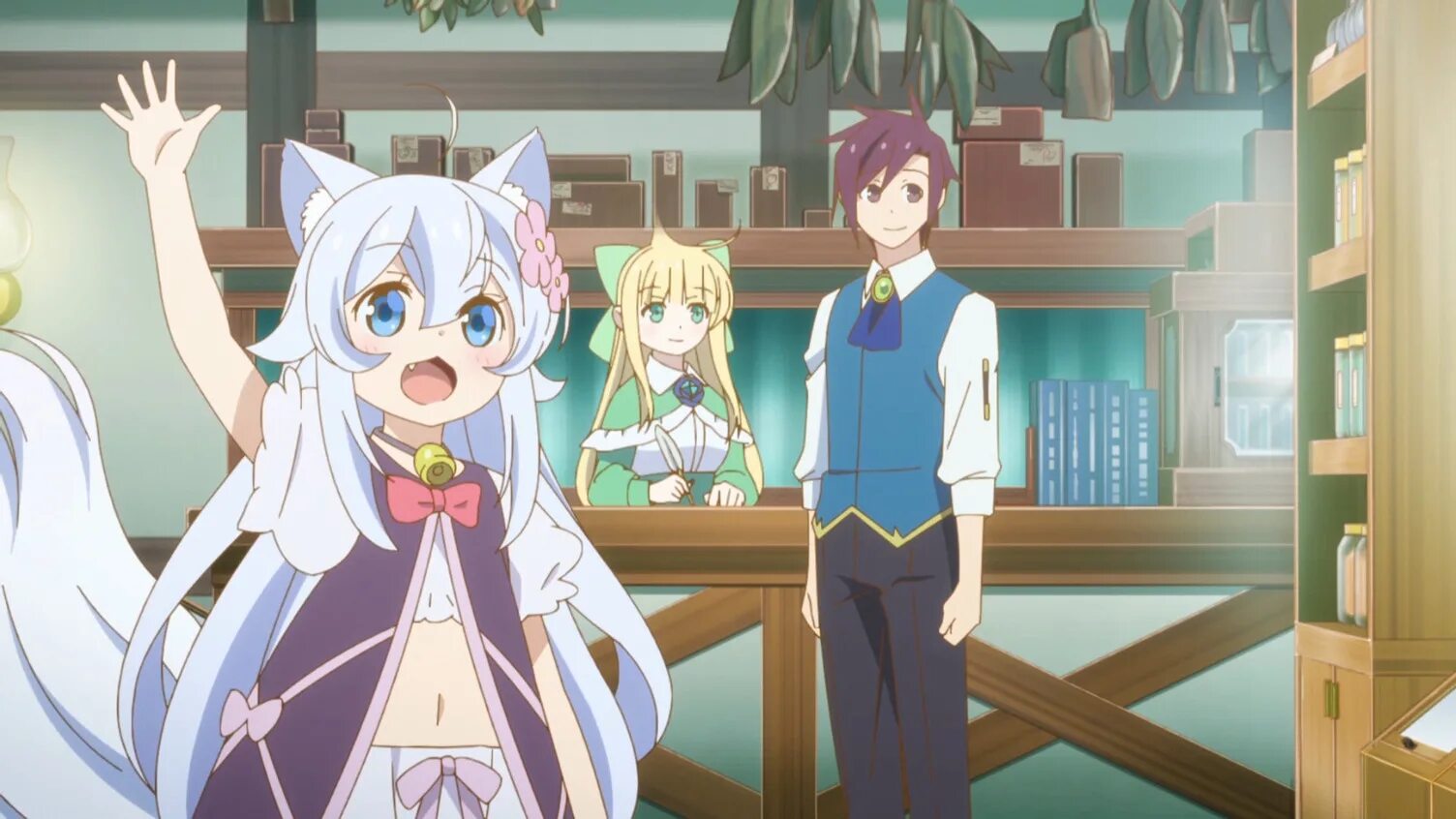 Размеренная жизнь чит-фармацевта аниме. Размеренная жизнь в другом мире. Размеренная жизнь чит-фармацевта аниме. Размеренная жизнь чит-фармацевта аниме. Cheat kusushi no slow life: isekai ni tsukurou drugstore аниме.