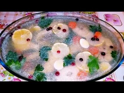 Вкусный рецепт заливного из судака