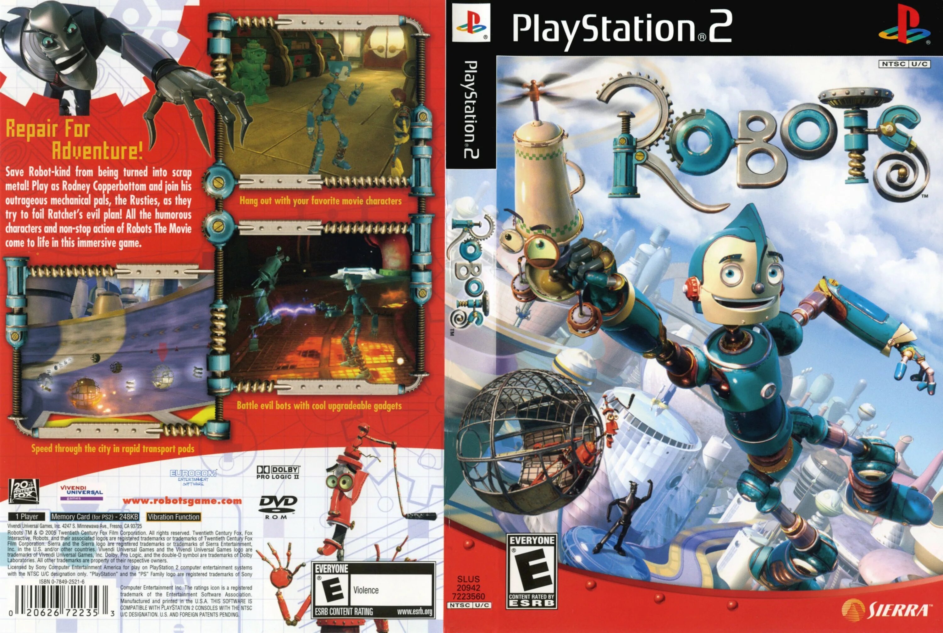 Игра робота playstation. Robots игра 2005. Robots 2005 ps2. Robots диск ps2. Диск игры про роботов.