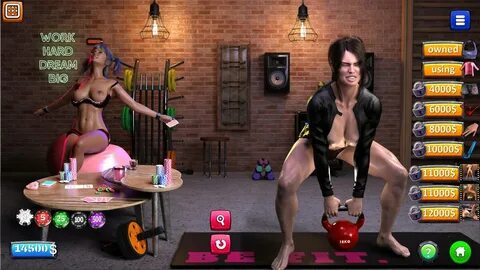 Strip Black Jack - Hot Gym, игра, Симулятор.