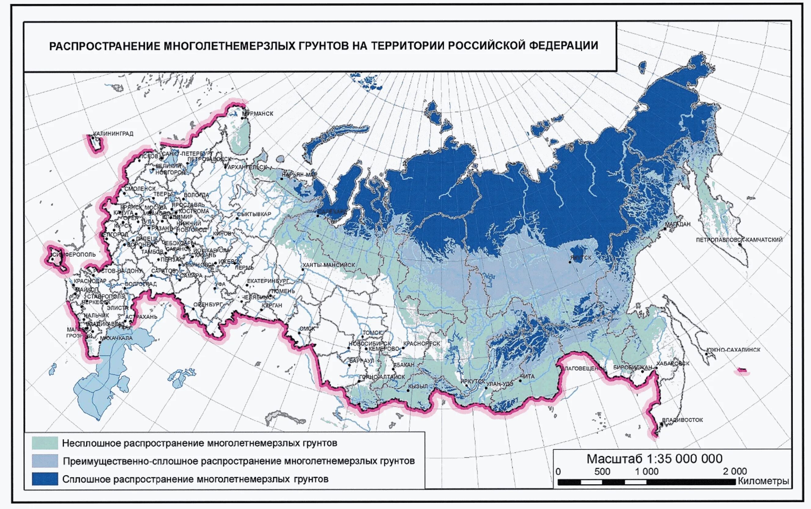 Вечная мерзлота в россии на карте. Граница распространения вечной мерзлоты в России на карте. Карта вечной мерзлоты на территории России. Карта многолетнемерзлых грунтов России. Территории распространения многолетнемерзлых грунтов.