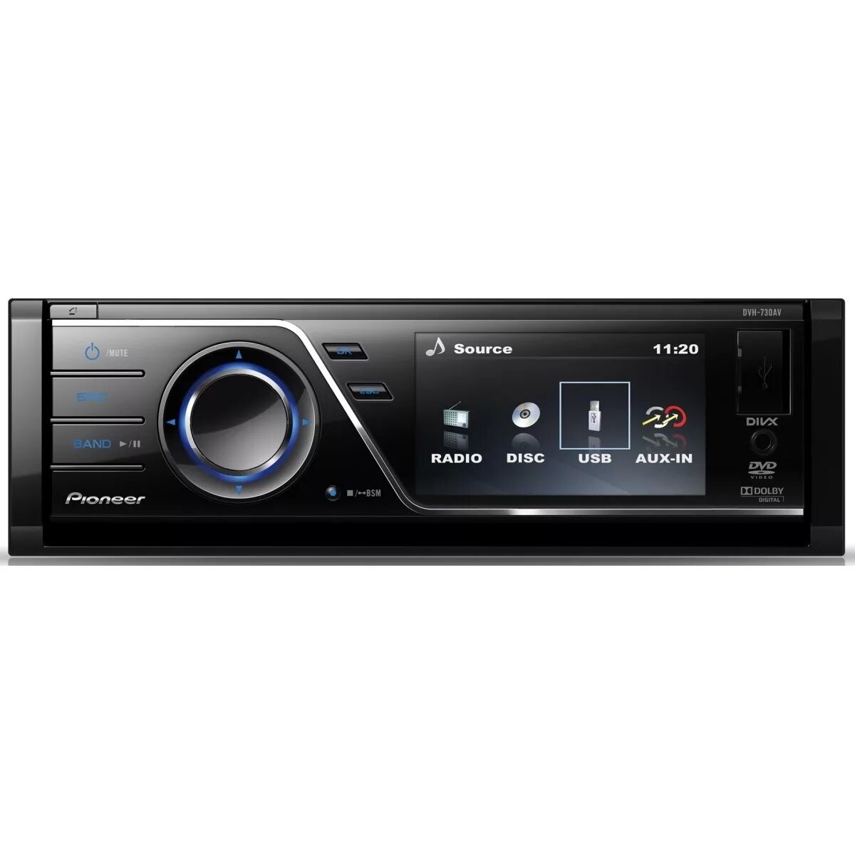 Av bt. Pioneer DVH-730av. Автомагнитола Pioneer DVH-770av. Pioneer DVH-840avbt. Pioneer DVH-850avbt.