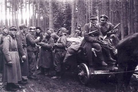 Немцы про партизан