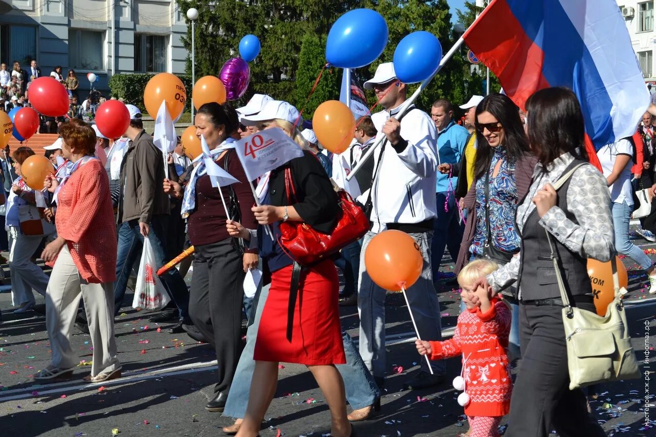 1 июня 2014 г. День города старый Оскол. С днем города Белгород.