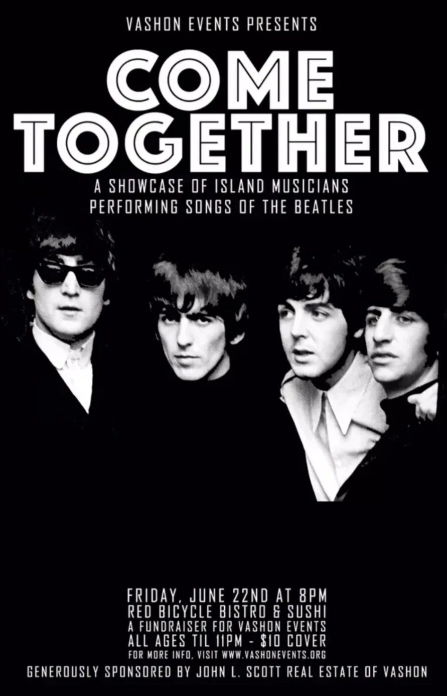 Come together Beatles. Come together. The New Merseysiders.