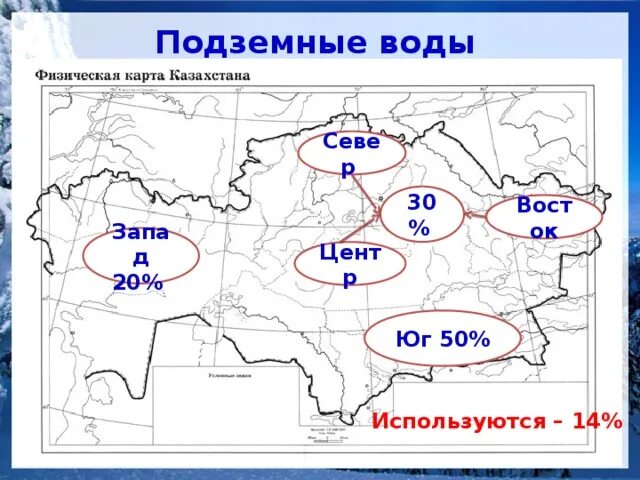 Контурные карты внутренние воды россии. Ледники Казахстана на карте. Подземные воды Казахстана. Карта подземных вод Казахстана. Озера Казахстана на карте.