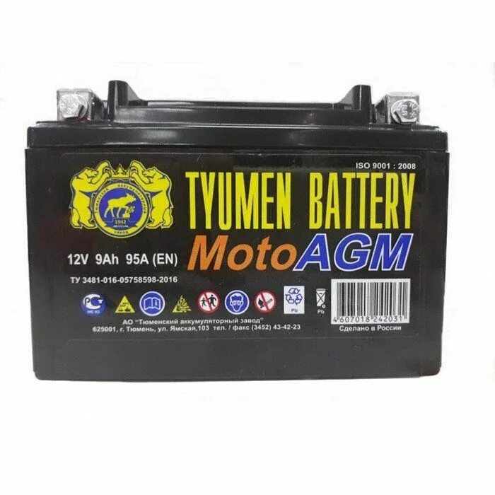 Тюмень батарея купить. Аккумулятор (АКБ) 6мтс 9 п / п Тюмень мото 9а. АКБ (6мтс-9а) 12v "Лидер". Аккумулятор Tyumen Battery AGM Moto 9 a/h. Tyumen Battery 9 а/ч мото AGM (болт).