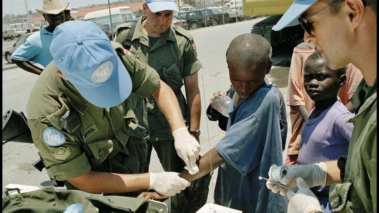 Первая миротворческая операция. Миротворческая операция ООН В Сомали.