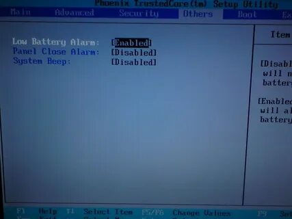 Toshiba bios