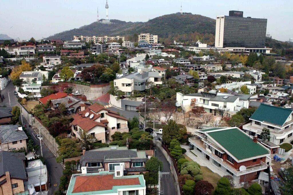 Un village. Un Village Сеул. Hannam dong un Village Hill. Ханнам-донге, Сеул. Комплекс un Village Korea.