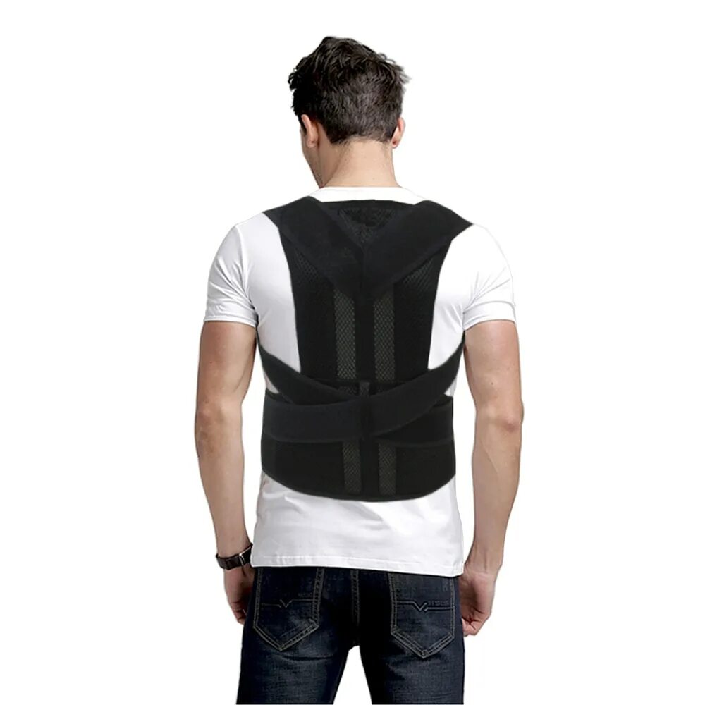 Smart posture Corrector,Adjustable back Brace for Shoulder support. Корсет для позвоночника мужской. Корсет для осанки мужской. Ортопедический корсет. Корсет для осанки взрослый мужской