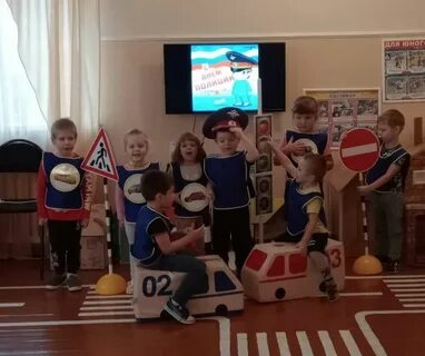 День полиции в детском саду