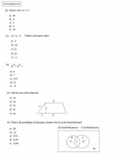 Sat1 тест. Sat Math Test. Sat Practice Test 1 answers.