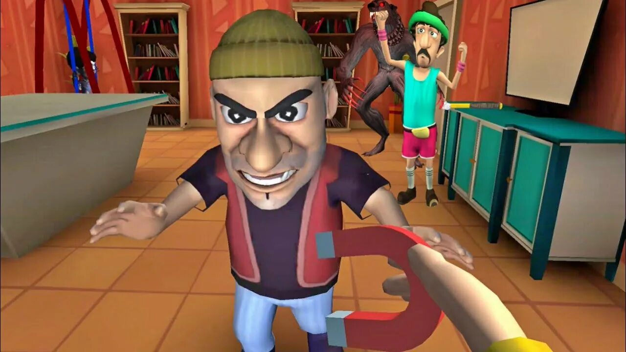 Scary robber home clash. Scary robber level 2 gameplay walkthrough. 94. Scary robber home clash 1. 94.