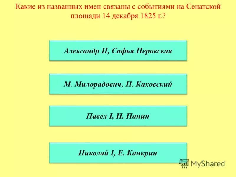 какие имена связаны с событиями на сенатской площади. какие имена и названия связаны с мифом о начале троянской войны?. что относится к духовной сфере. какие из названных имен связаны. назовите имена, связанных с церковным расколом.