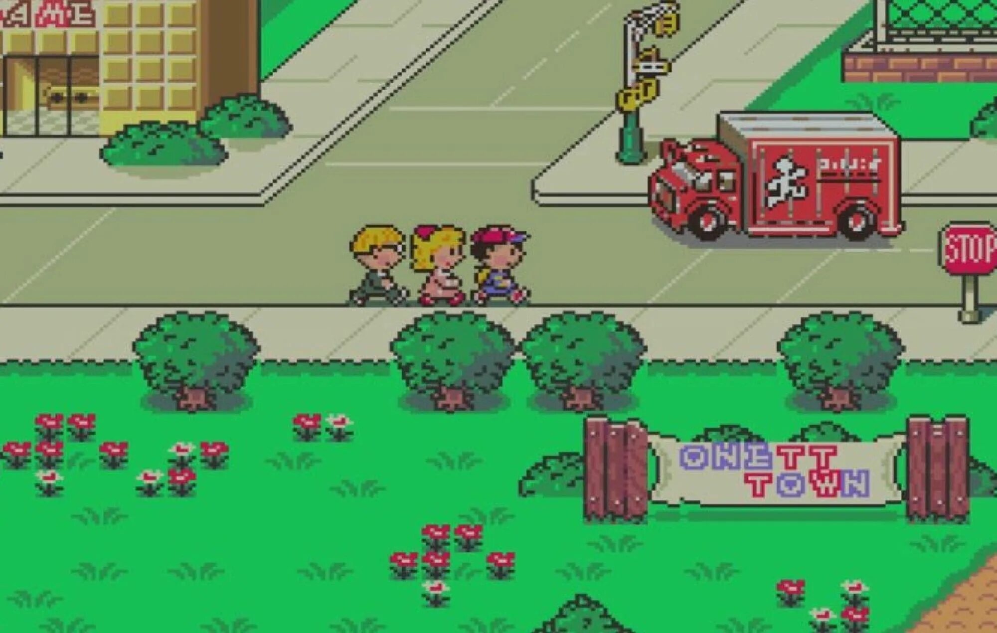 Earthbound игра. Earthbound 1994. Earthbound игра Скриншоты.