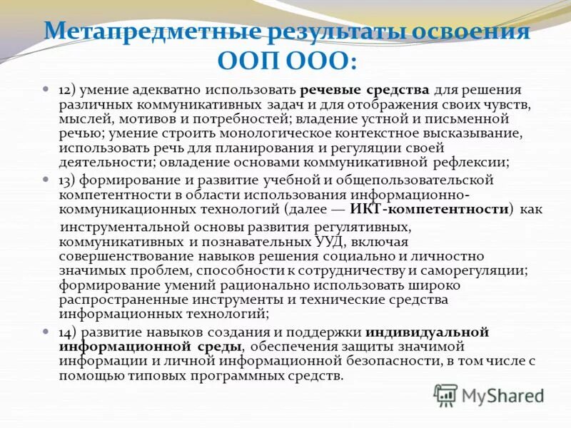 Результаты районного этапа