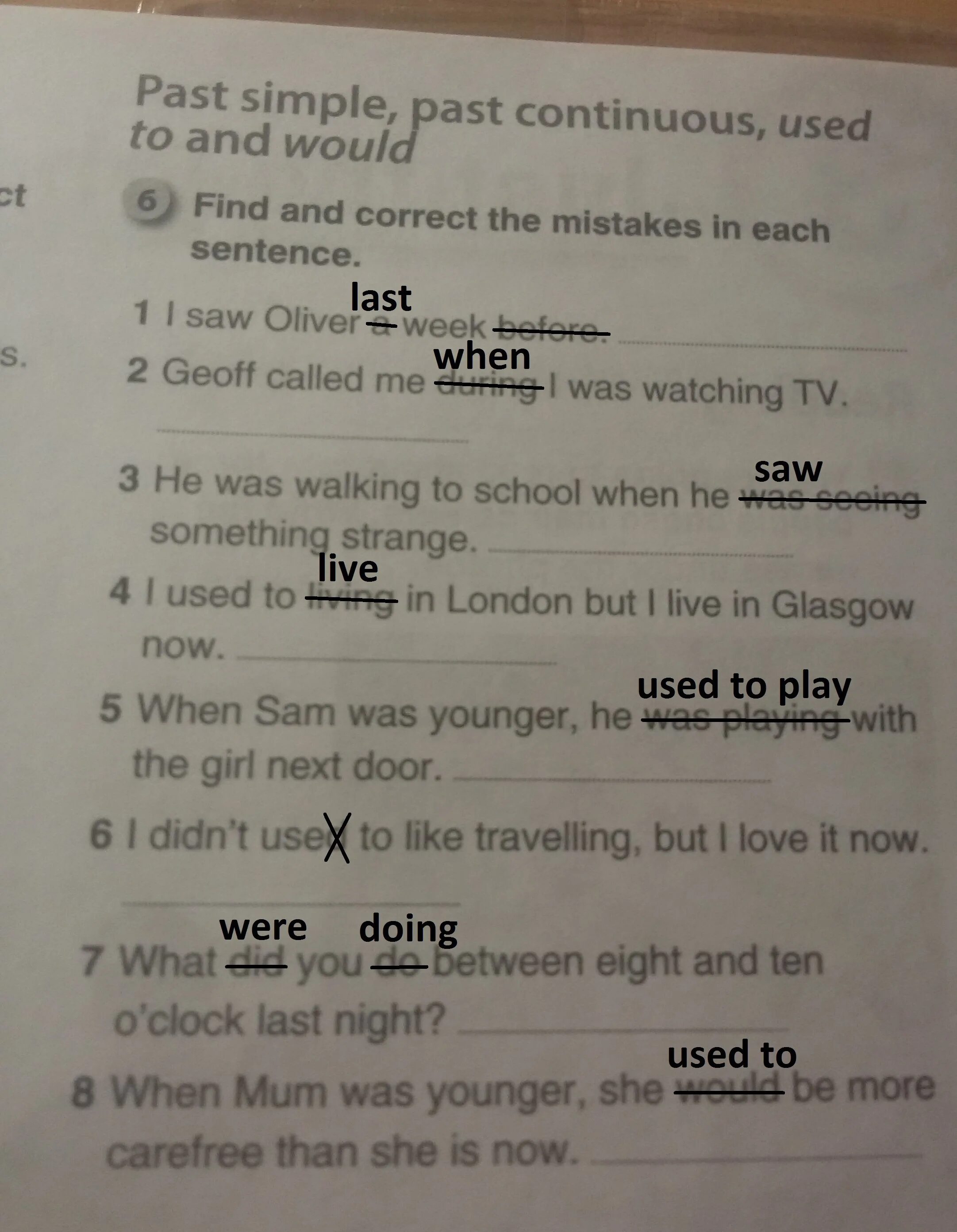 Correct the mistakes write the sentences. Circle the correct sentence. Nouns Module 1 6 класс underline the correct form of the Word in Bold. Cross out the mistake in each sentence and Type the correct Word ответ. Cross out the Incorrect Word in each sentence and Type the correct one . Ответы.