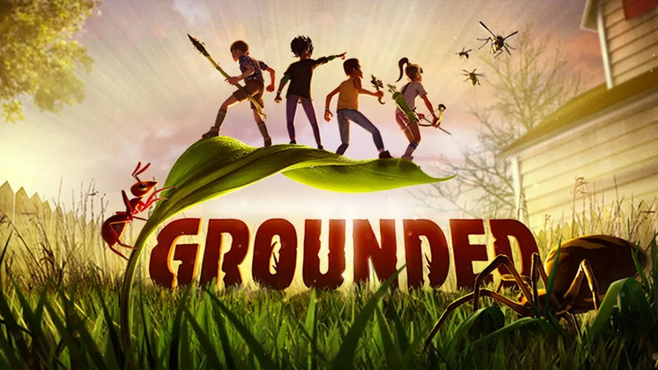 Grounded 1.4. Grounded игра. Граундед стим. Grounded игра 2020. Grounded Постер.