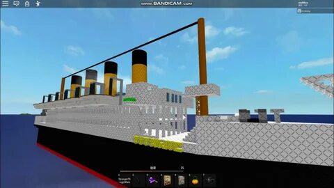 Roblox titanic