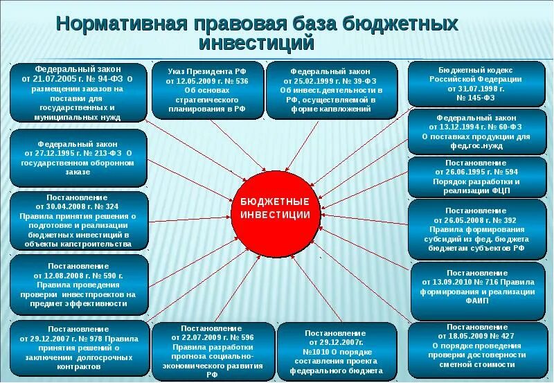 Государственные и региональные программы. Формирование и реализация инвестиционной программы. Правовое регулирование бюджетных инвестиций.. Разработка и реализация государственных программ.