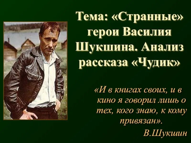 Чудик Шукшин анализ. Шукшин герои. Проблематика рассказа чудик шукшин