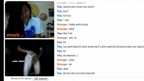 Slideshow omegle dick reactions.