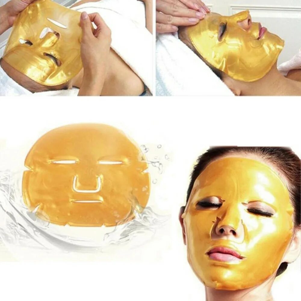 Bio collagen real deep mask. Маска Gold Collagen Золотая для лица 24 k. Маска гидрогелевая Золотая для лица Crystal Collagen Gold. Золотая коллагеновая маска для лица Gold Bio-Collagen facial Mask. Коллагеновая маска для лица Collagen Crystal facial Mask (Золотая).