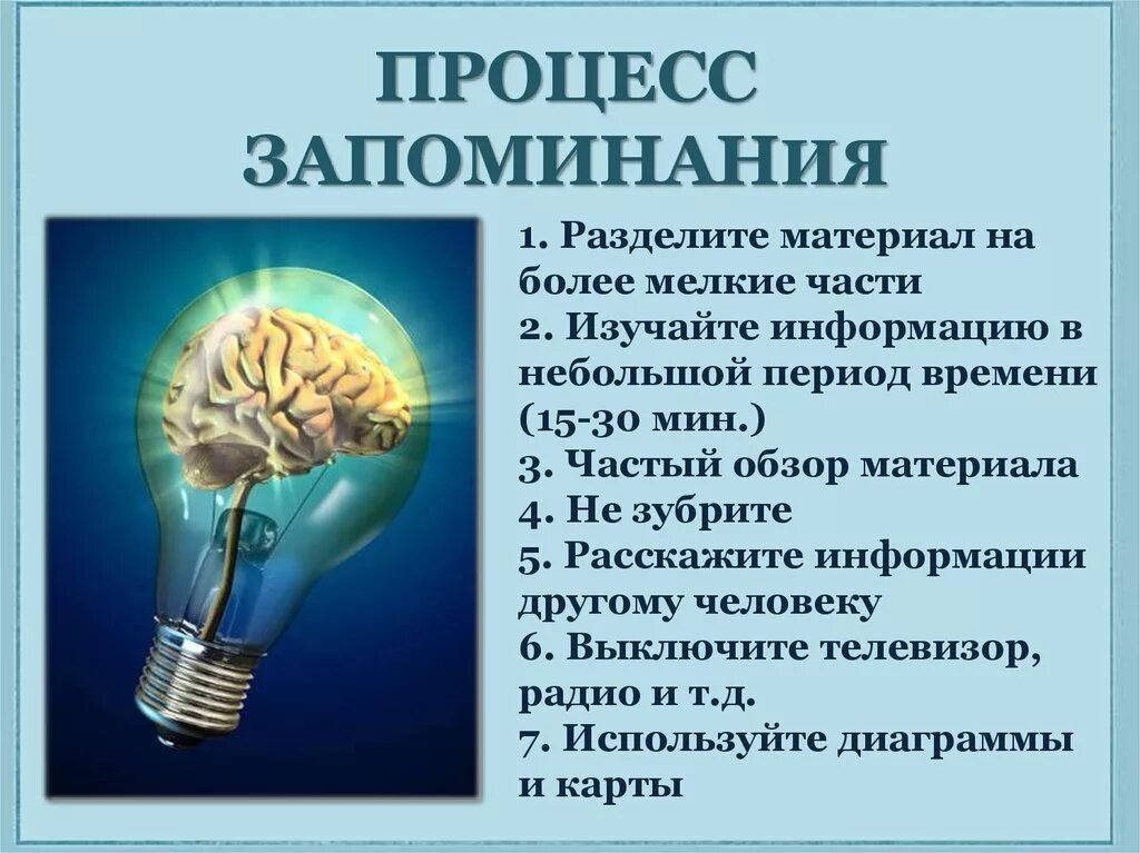 Информация память внимание. Процесс запоминания. Память человека. Процесс запоминания информации. Методика запоминания информации.