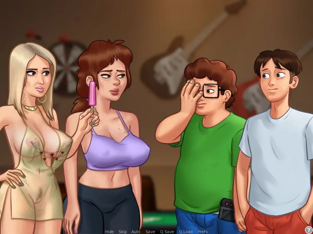 The naughty animation. Summertime Saga миссис Джонсон. Summertime Saga Мисс Биссет. Летняя сага Summertime Saga Иванка.